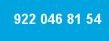922 046 81 54